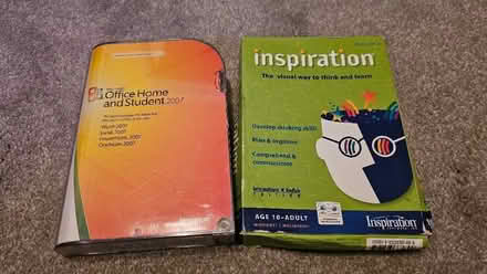 Photo of free Office Microsoft 2007 & Inspiration CDs (Heeley Bridge S8) #1