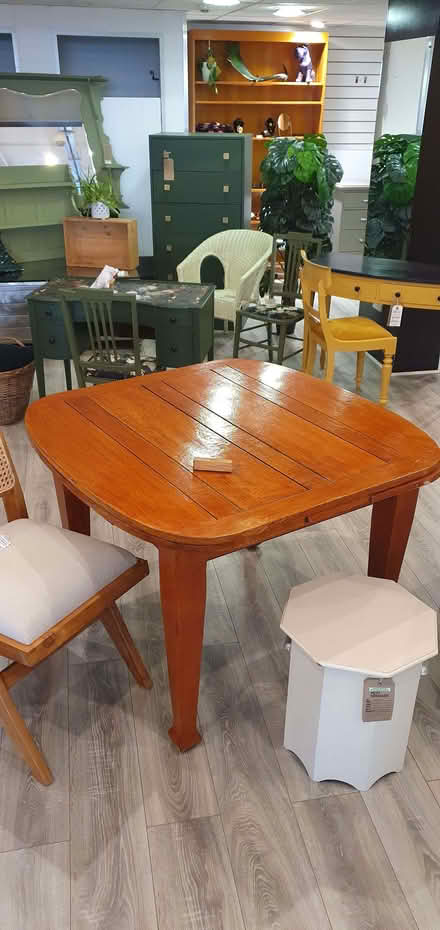 Photo of free Orange Wood dining table (table only) (Shepherds Bush W12) #1
