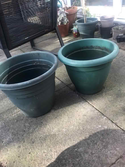 Photo of free Large plastic pots (M20 Didsbury) #1