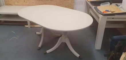 Photo of free Oval dining table (2 parts) (Shepherds Bush W12) #2