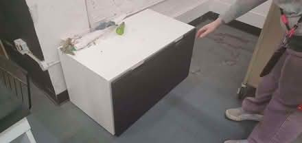 Photo of free storage ottoman/bench with drawer (Shepherds Bush W12) #1