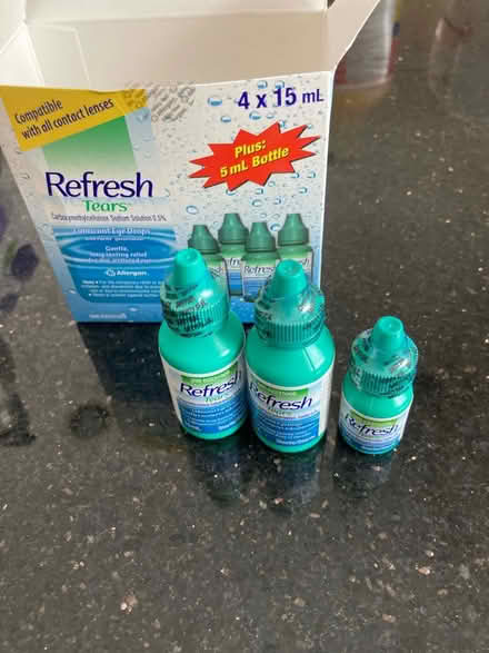 Photo of free Refresh Tears eye drops (Beaches) #1