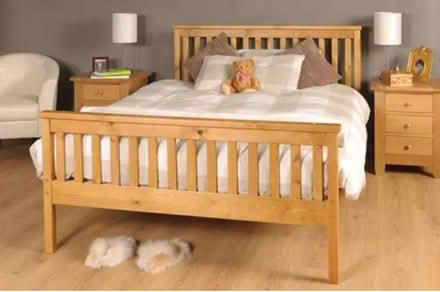 Photo of free King size bed frame (NW10) #1