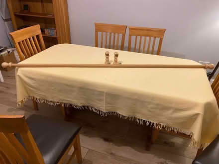 Photo of free curtain rail & wall fittings (Chichester, Bognor Regis) #1