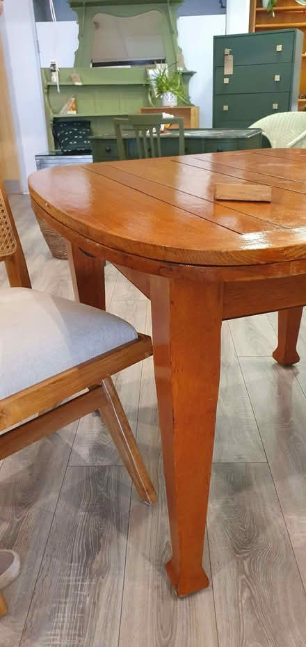 Photo of free Orange Wood dining table (table only) (Shepherds Bush W12) #2