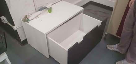 Photo of free storage ottoman/bench with drawer (Shepherds Bush W12) #2