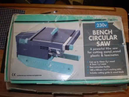 Photo of free Mini Craft table top saw (Sawtry PE28) #2