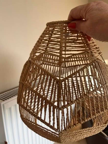 Photo of free Wicker Lampshade (Penrith CA11) #3