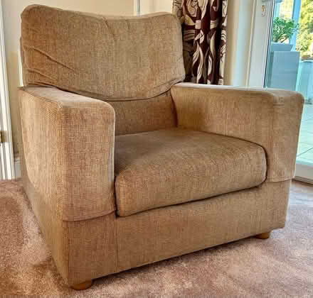 Photo of free John Lewis Armchair & Storage Stool (North Tonbridge TN10) #2