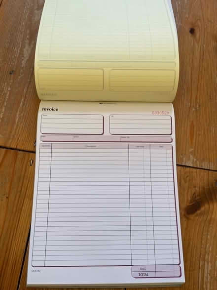 Photo of free Invoice book (Catford, London) #2