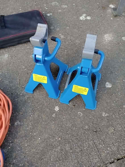 Photo of free A Pair Of Small Axle Stands (CT12) #1