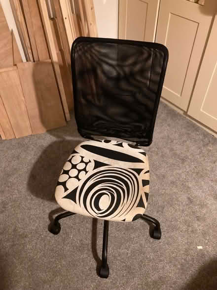 Photo of free Black desk and Chair (Gloucester GL3) #2