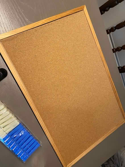 Photo of free Job Lot: Electric Air Pump, Door Stop, Corkboard, Pegs (Forest Gate E7) #4