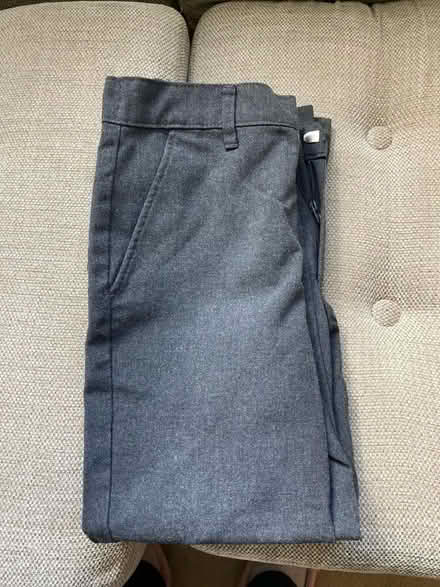 Photo of free 2 pairs boys school trousers Age 6-7 (Ballards CR2) #1