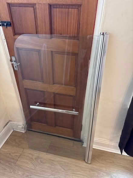 Photo of free Glass shower door - over bath type (Nether Green S11) #2