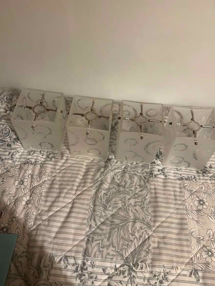 Photo of free 4 Glass lampshades (Horsham, Lambs Farm Rd area) #2
