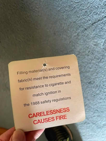 Photo of free 2 recliner chairs & footstools (Oxfordshire) #2