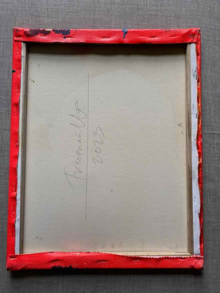 Photo of free Abstract canvas wall painting (Forest Gate E7) #2