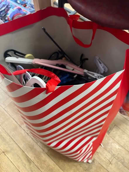 Photo of free Large bag of kids adult hangers (Rutherglen) #2