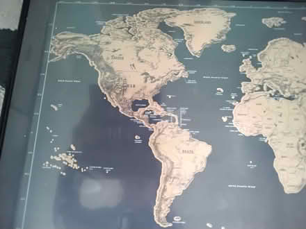 Photo of free Scratch world map (Orton Longueville CP (Peterborough)) #1