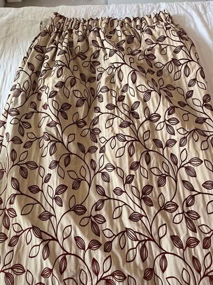 Photo of free Large pair pencil pleat curtains 260x252cm (Lower Weston) #2