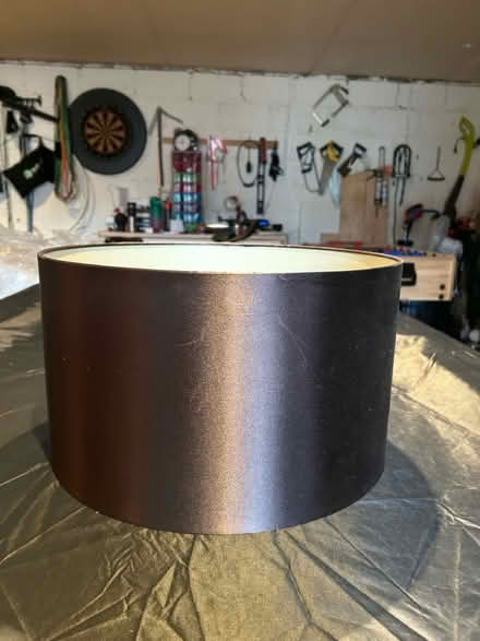 Photo of free Large brown lamp shade (Romford RM7) #1