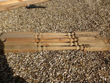 Photo of free Pine Baluster Rails x 5 (Hadleigh SS7) #1