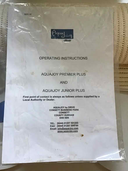 Photo of free Aquajoy bath chair (Southdown AL5) #1