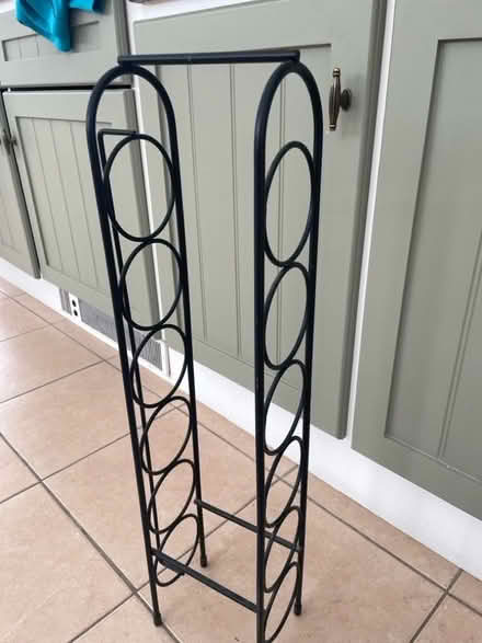 Photo of free Black metal wine rack (Jumpers Corner BH23) #1