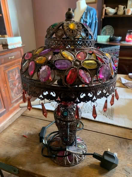 Photo of free Lamp and lampshade (Pleasley, Mansfield NG19) #1