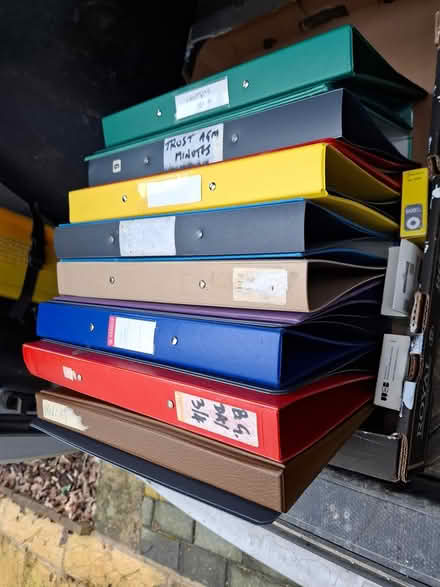 Photo of free Ring binders (stroud GL5, near college) #1