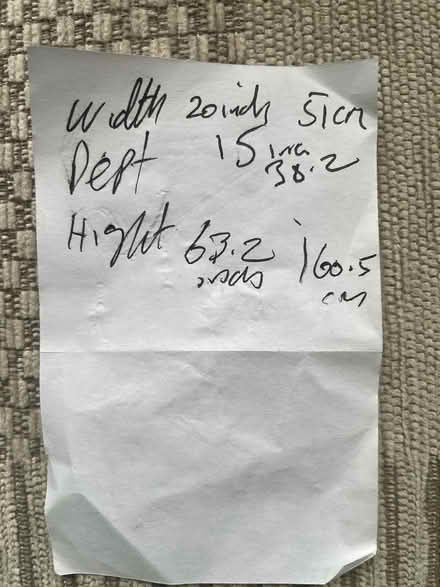 Photo of free Freestanding wooden cupboard (Oxford OX2) #2