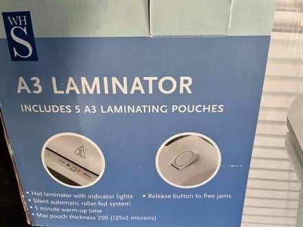 Photo of free WH Smiths A3 Laminator (NR3) #1