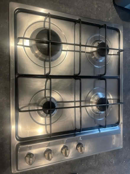 Photo of free Smeg Silver 4 Burner Gas Hob (E14) #1