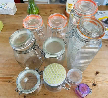 Photo of free Glass storage jars (SW18) #2