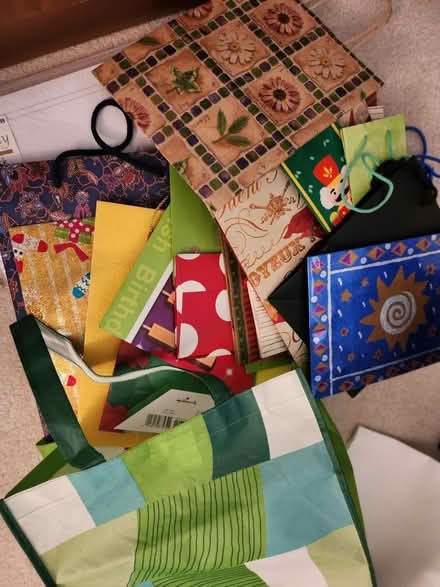 Photo of free Assorted gift paper, bags, bows (Rossmoor, Walnut Creek) #2