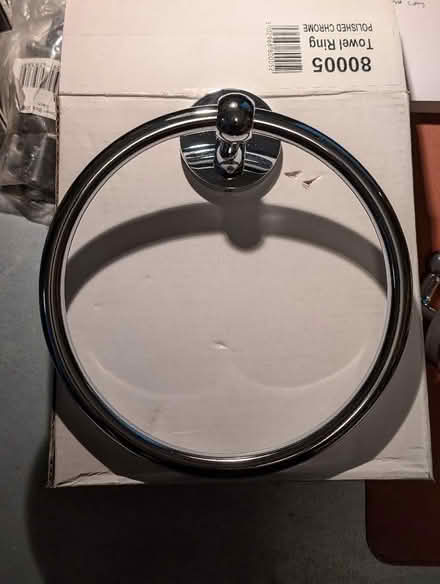 Photo of free Chrome towel ring (Frenchay BS16) #1