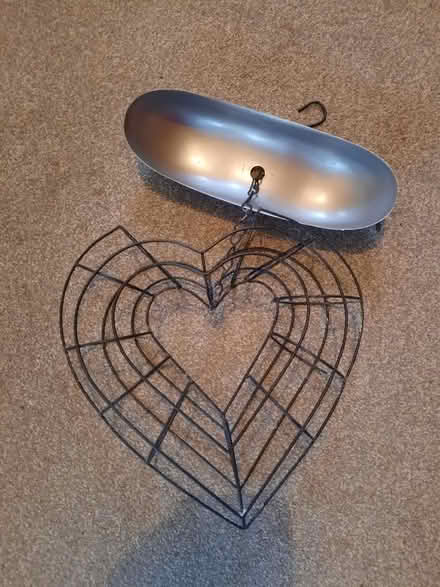 Photo of free Heart shaped hanging bird feeder (Southbourne BH6) #1