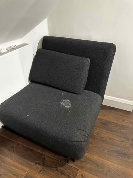 Photo of free Grey Futon Chair (Finchley) #2