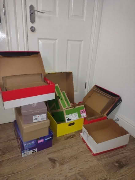 Photo of free Empty shoe boxes (Hoole Village CH2) #1