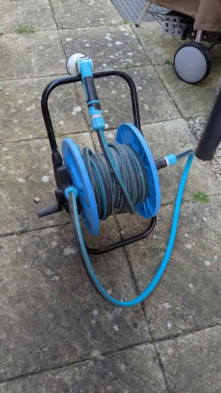 Photo of free 15m Garden Hose and Reel (ME13 7FB) #3