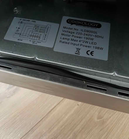 Photo of free Kitchen hood extractor (Carlton Gedling) #3