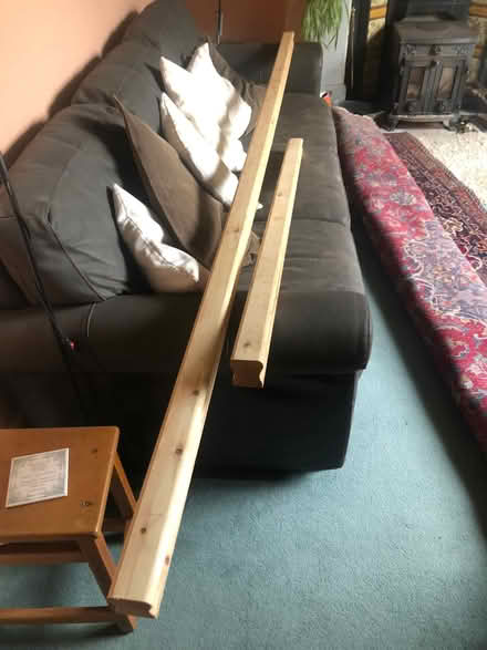 Photo of free Two lengths pine bannister (Central Lancaster LA1) #1
