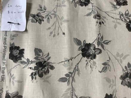 Photo of free 1 piece grey/black fabric (Loughborough LE11) #1
