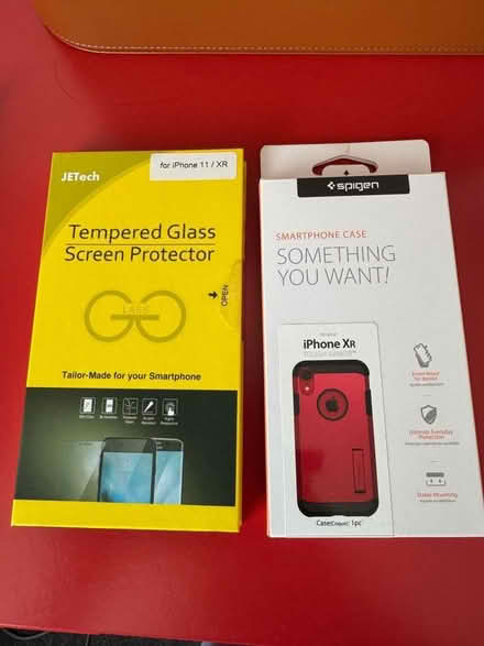 Photo of free iPhone XR case and screen protector (Harold Wood RM3) #1
