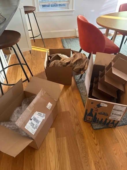 Photo of free Good boxes & packing materials (Newton Highlands south of Rt 9) #1