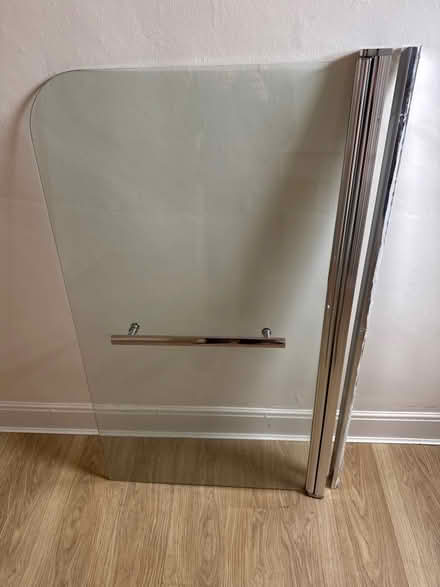 Photo of free Glass shower door - over bath type (Nether Green S11) #1