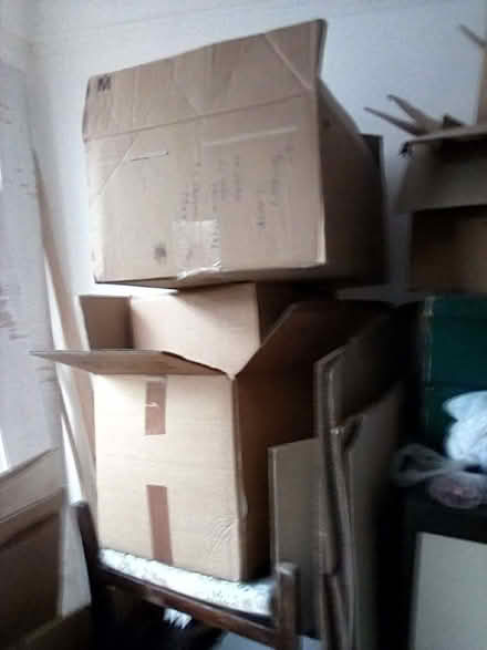 Photo of free Assorted cardboard boxes for moving (NW10) #1