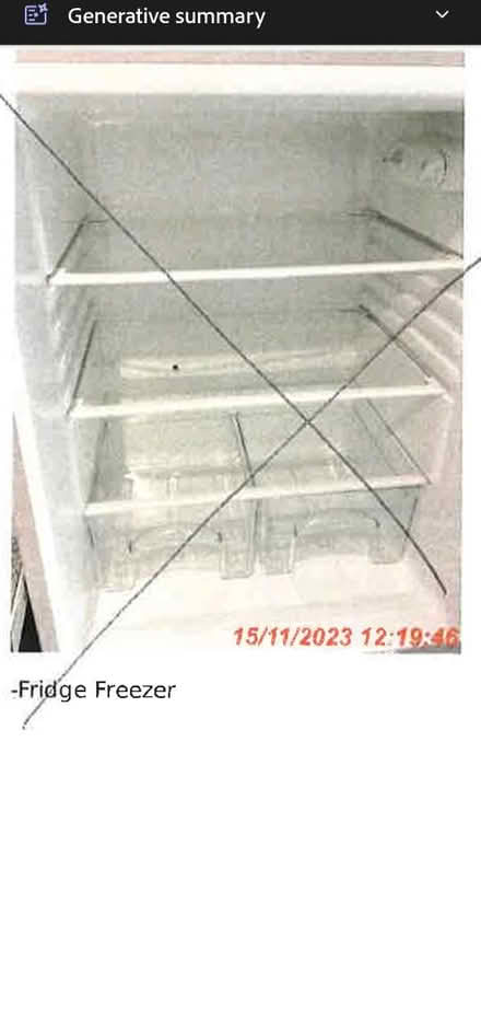 Photo of free Fridge freezer (Newton Abbot) #2