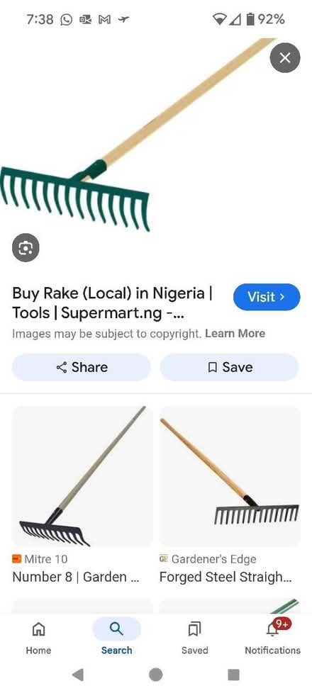 Photo of Any garden rake (Clayton BD14) #1